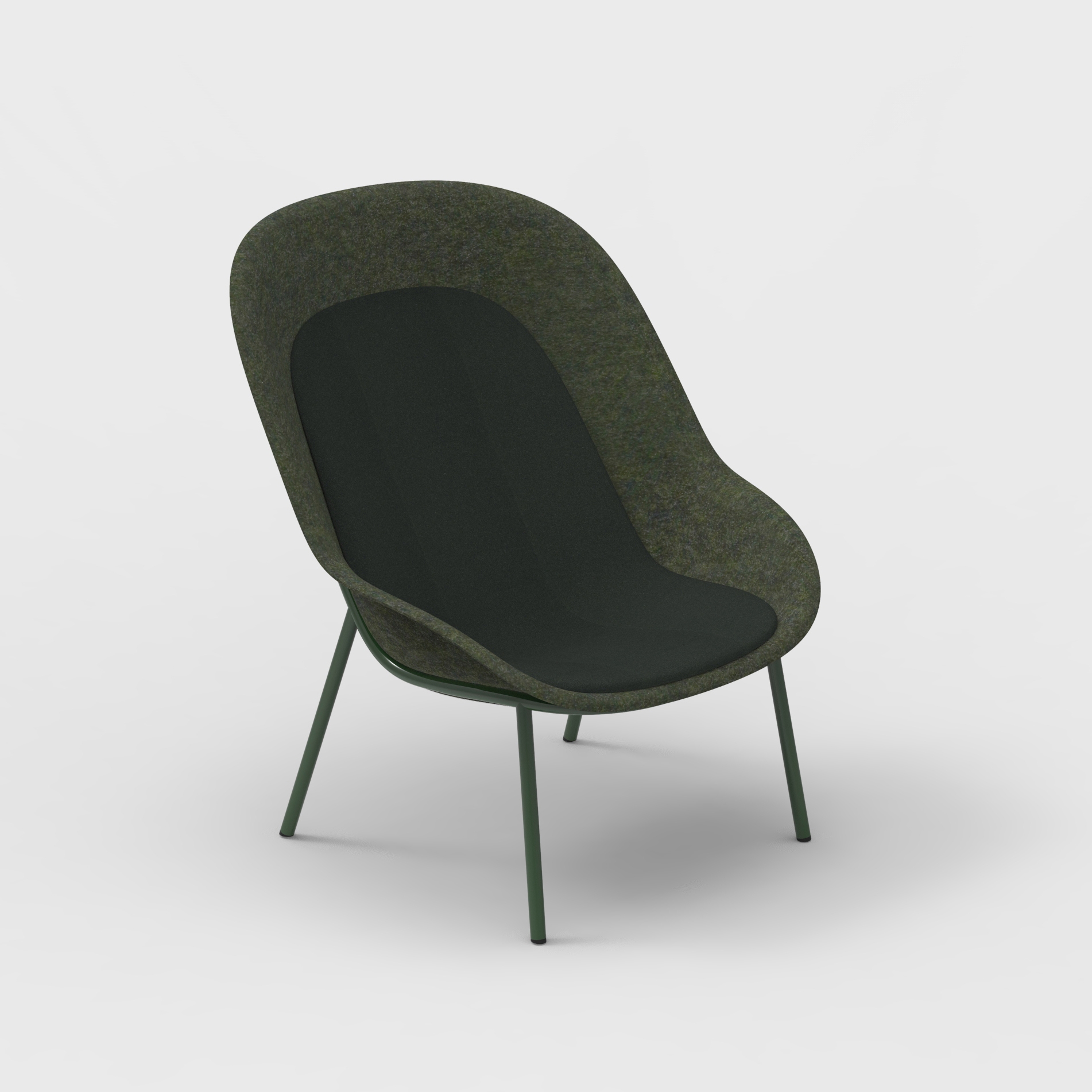 Nook PET Felt Lounge Chair