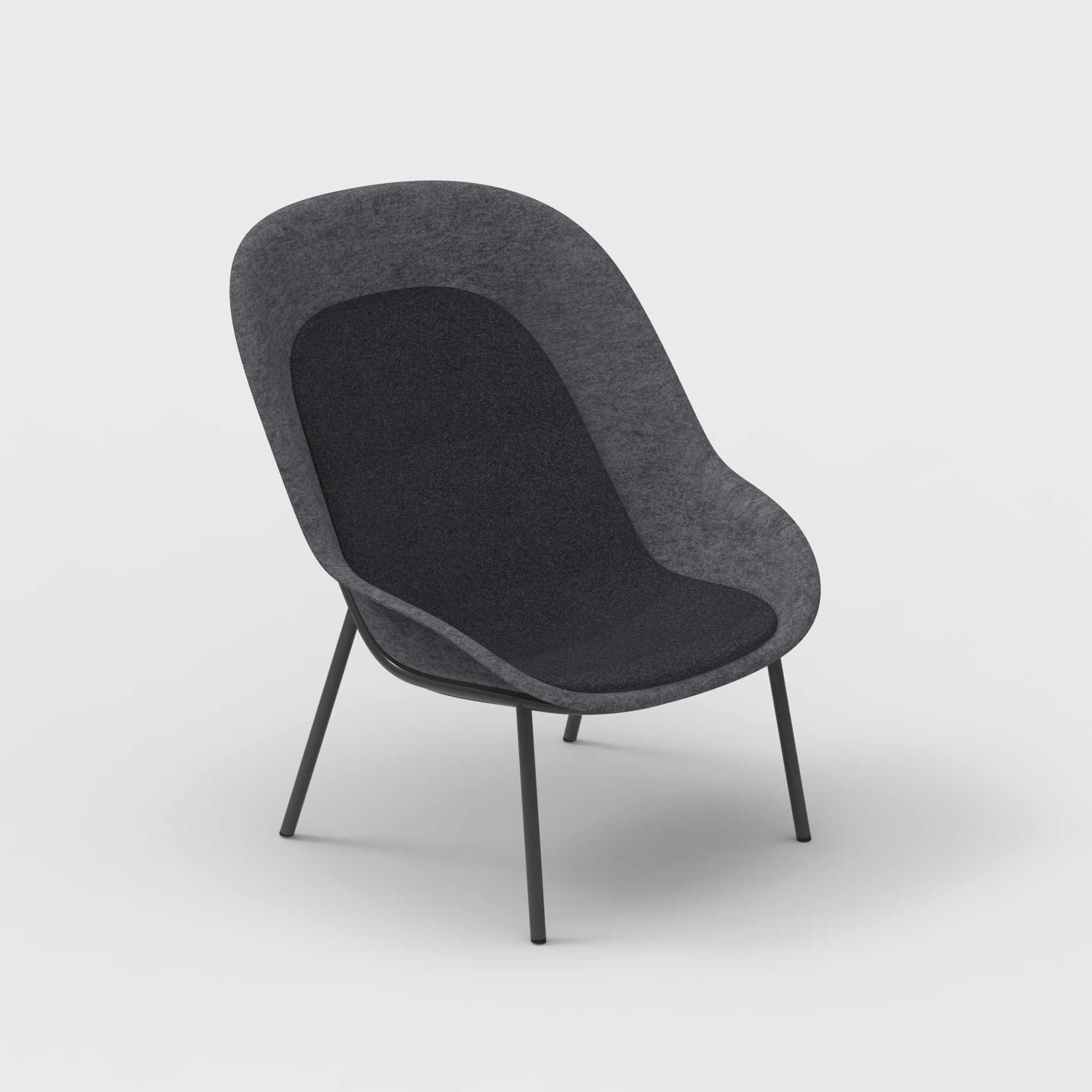 Nook PET Felt Lounge Chair