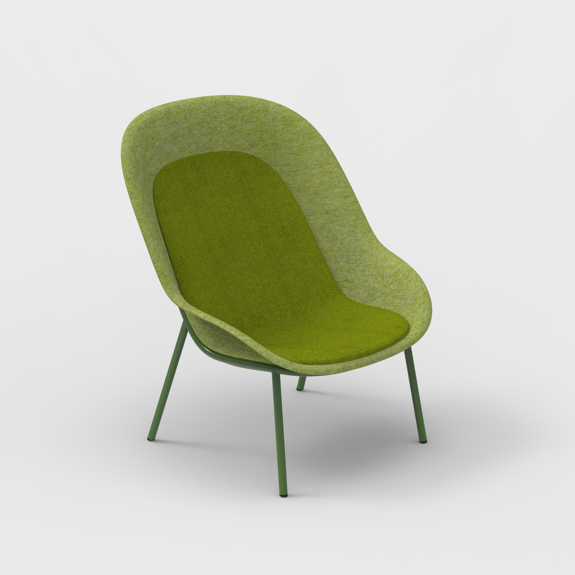 Nook PET Felt Lounge Chair