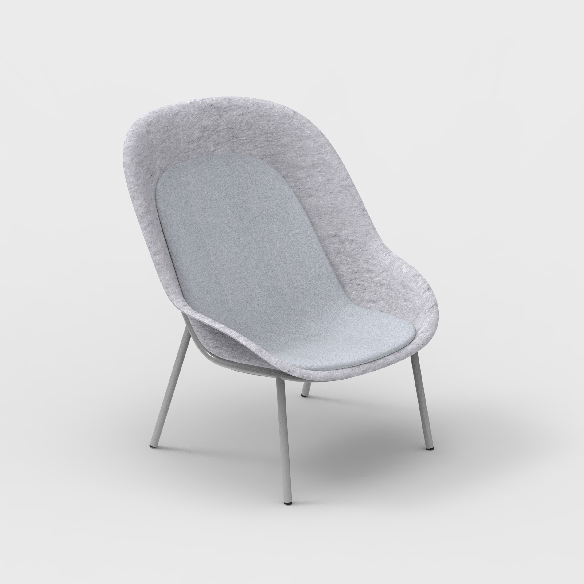 Nook PET Felt Lounge Chair