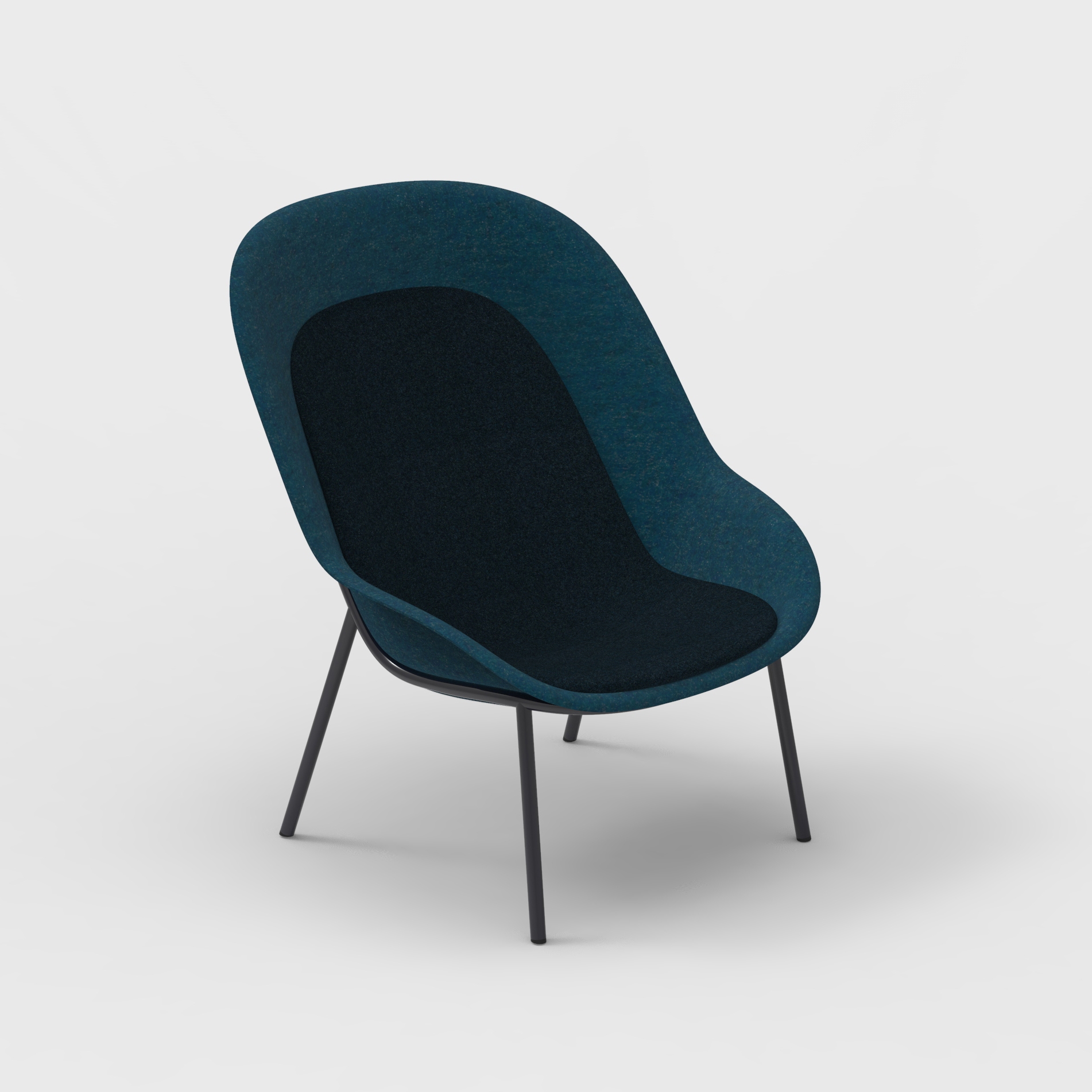 Nook PET Felt Lounge Chair