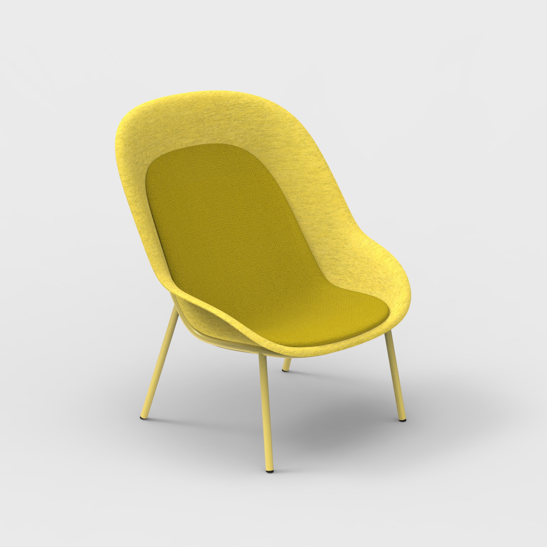 Nook PET Felt Lounge Chair