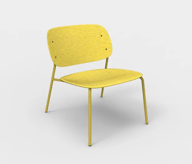 De Vorm - Hale PET Felt Lounge Chair