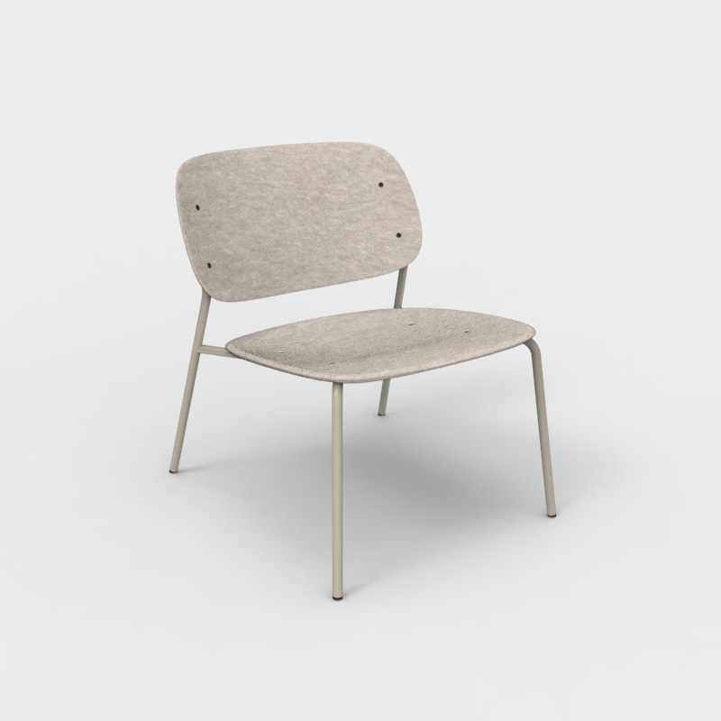 Hale PET Felt Lounge Chair