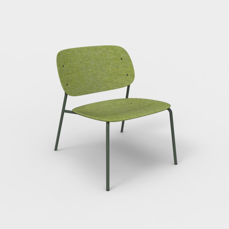 Hale PET Felt Lounge Chair