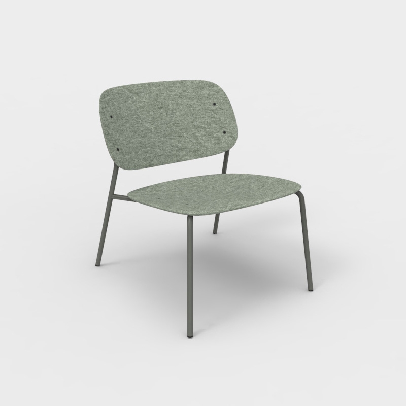 Hale PET Felt Lounge Chair