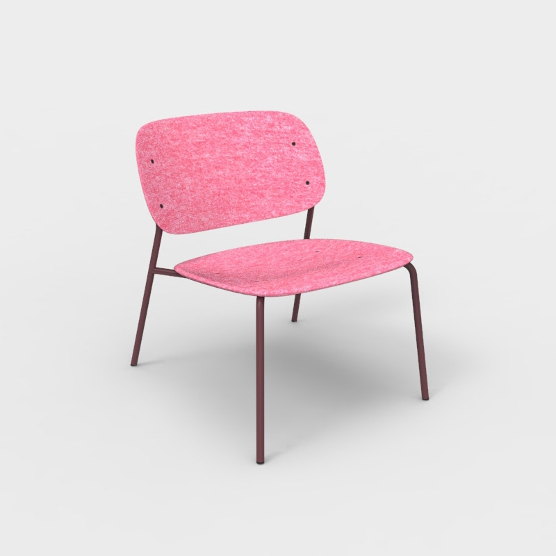 Hale PET Felt Lounge Chair