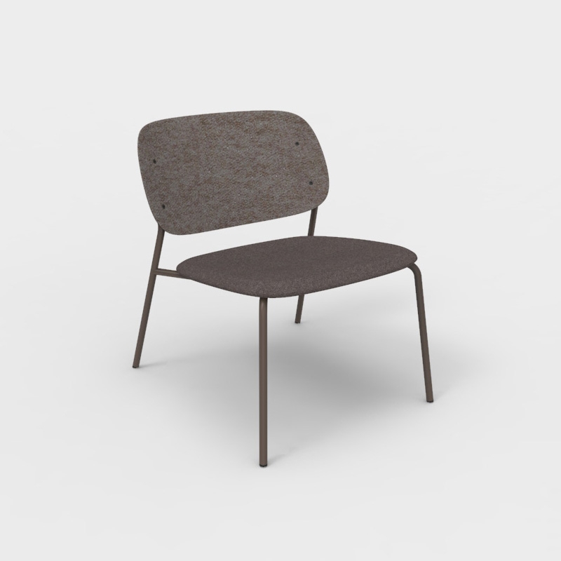 Mostrar el producto Hale PET Felt Lounge Chair Upholstered del fabricante De Vorm
