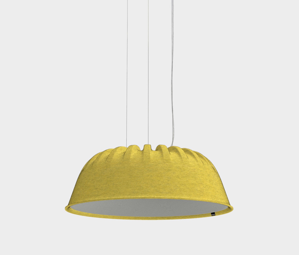 Display product Fost PET Felt Acoustic Lamp from manufacturer De Vorm