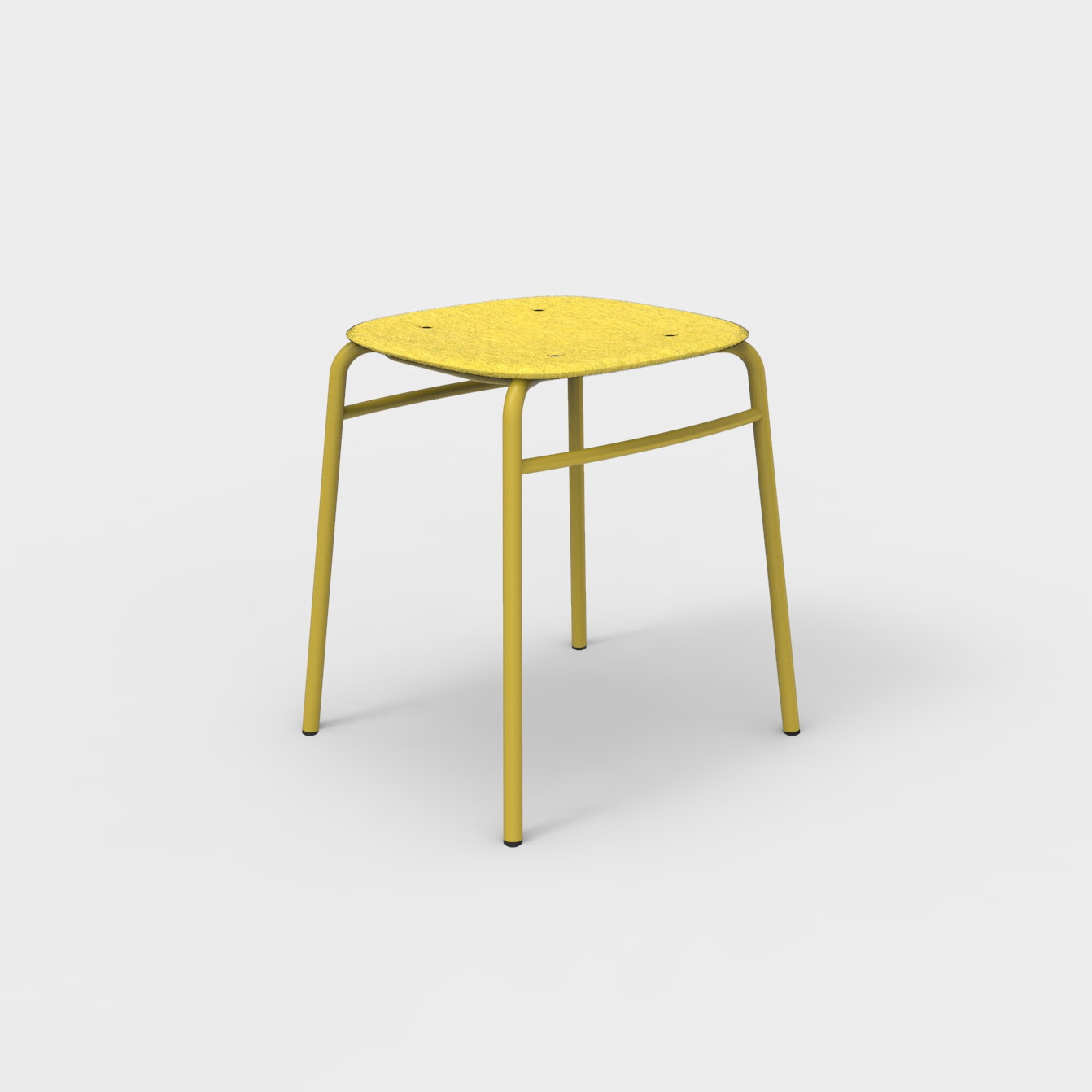 Twist PET Felt Stack Stool