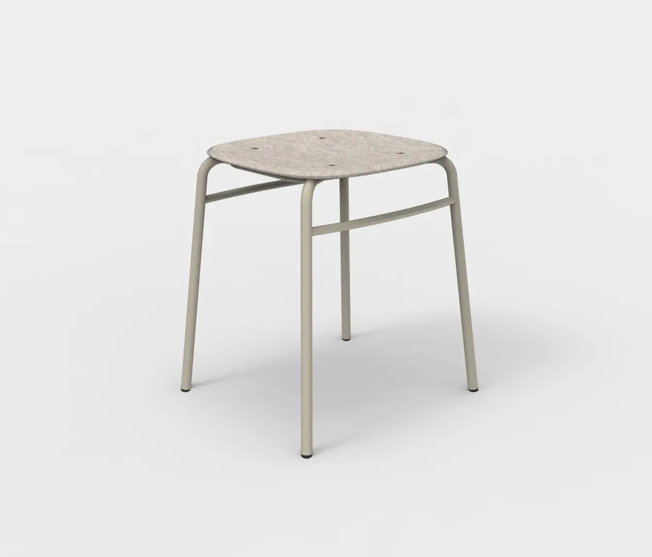 De Vorm - Twist PET Felt Stack Stool