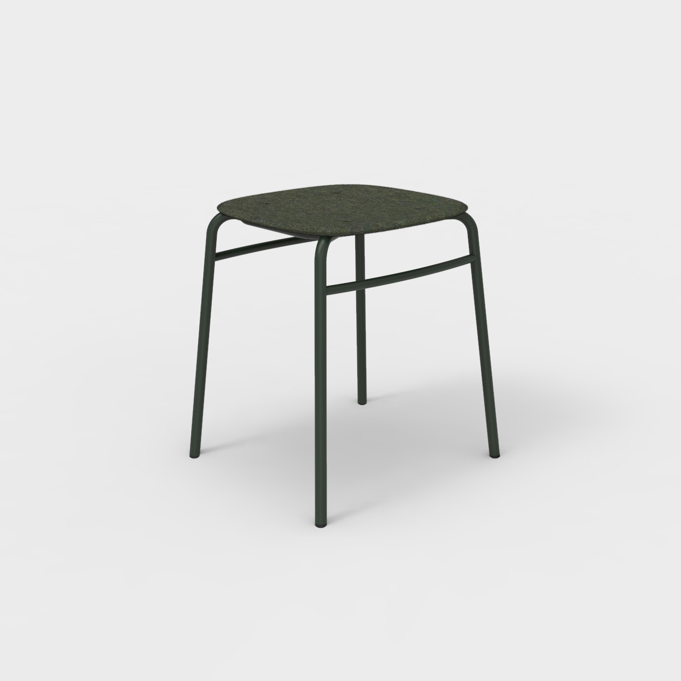 Twist PET Felt Stack Stool