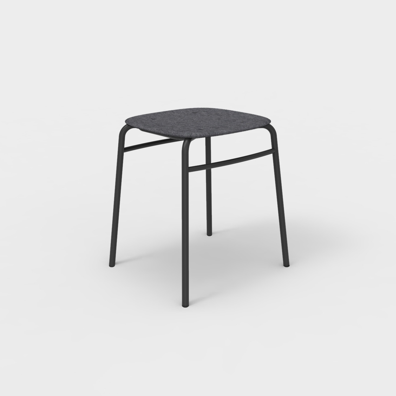 Twist PET Felt Stack Stool
