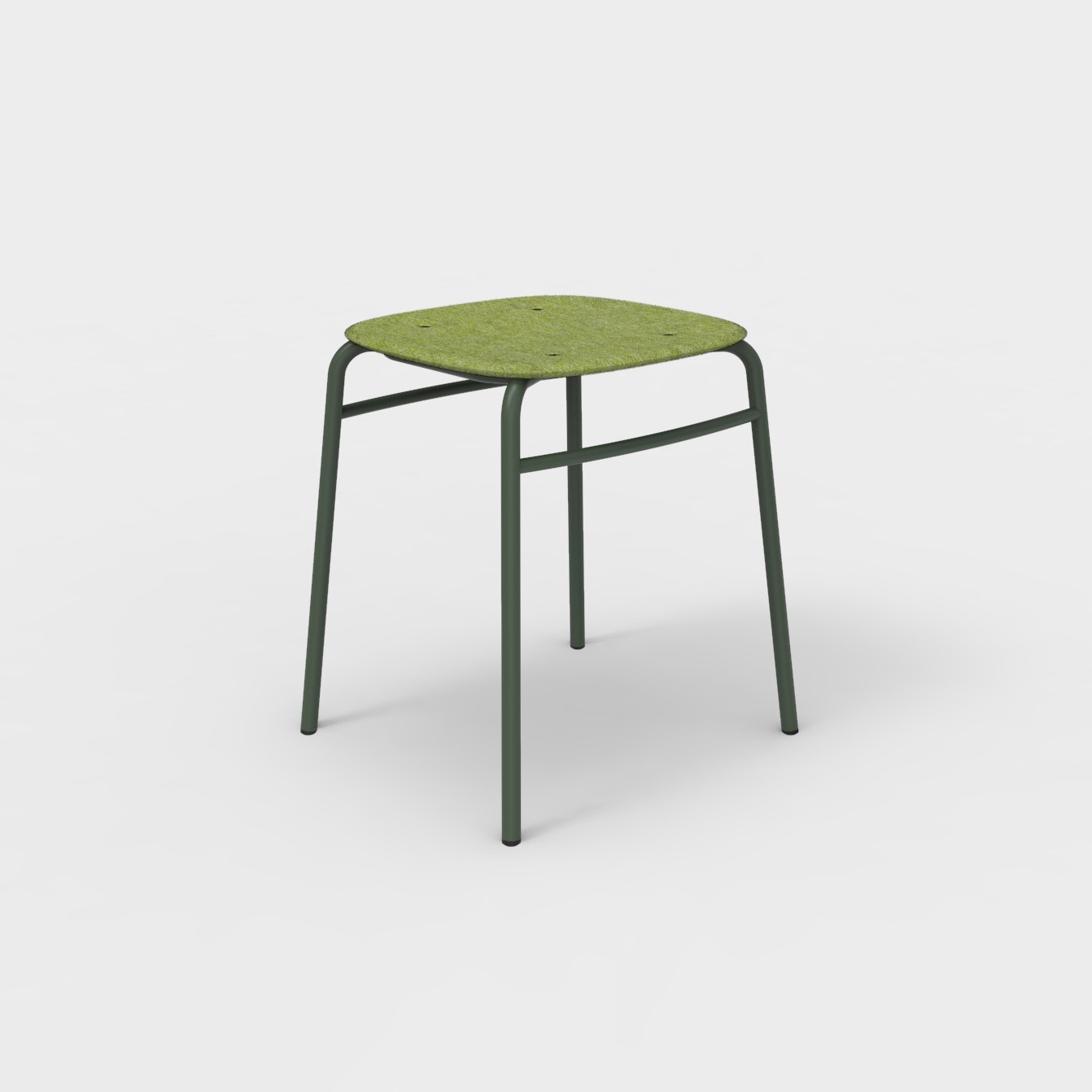 Twist PET Felt Stack Stool