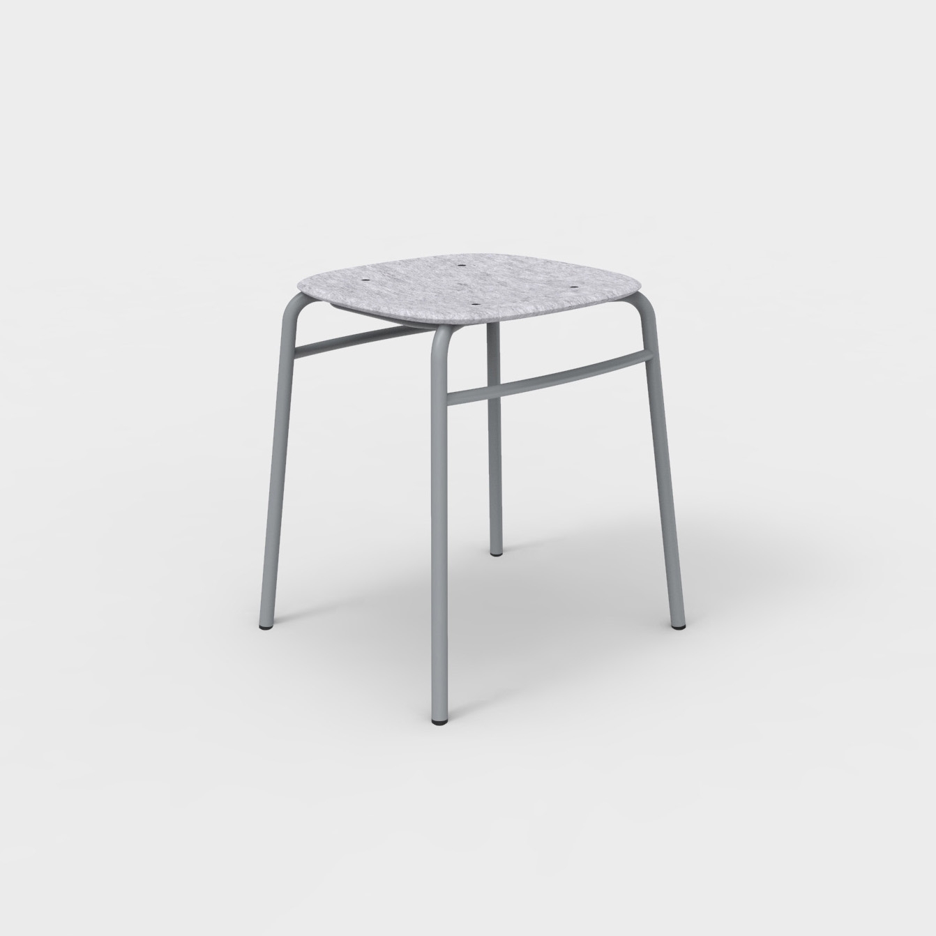 Twist PET Felt Stack Stool