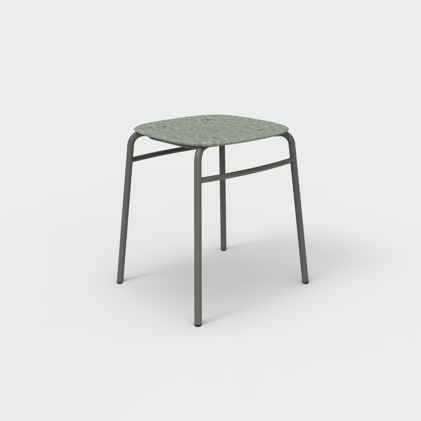 Twist PET Felt Stack Stool