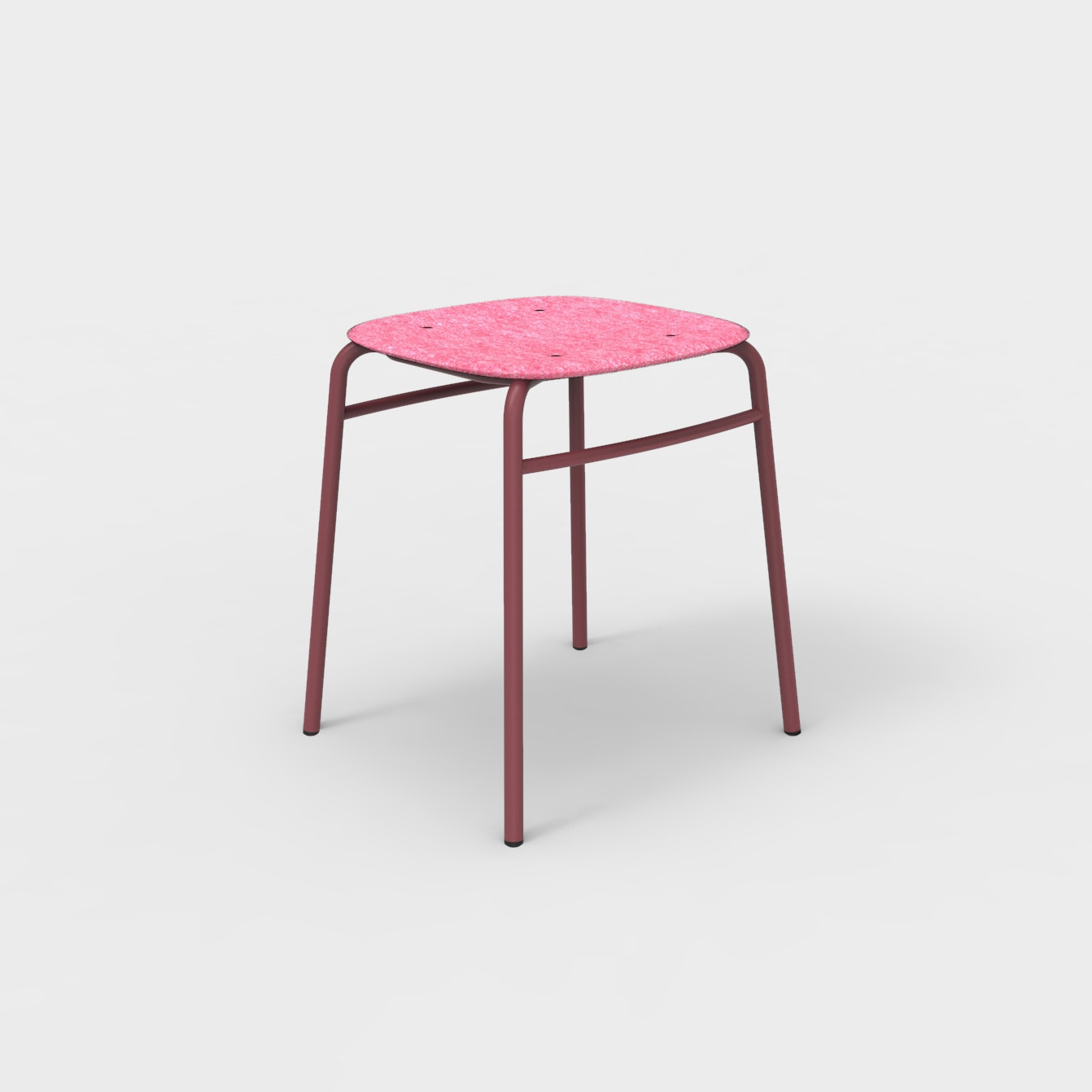 Twist PET Felt Stack Stool