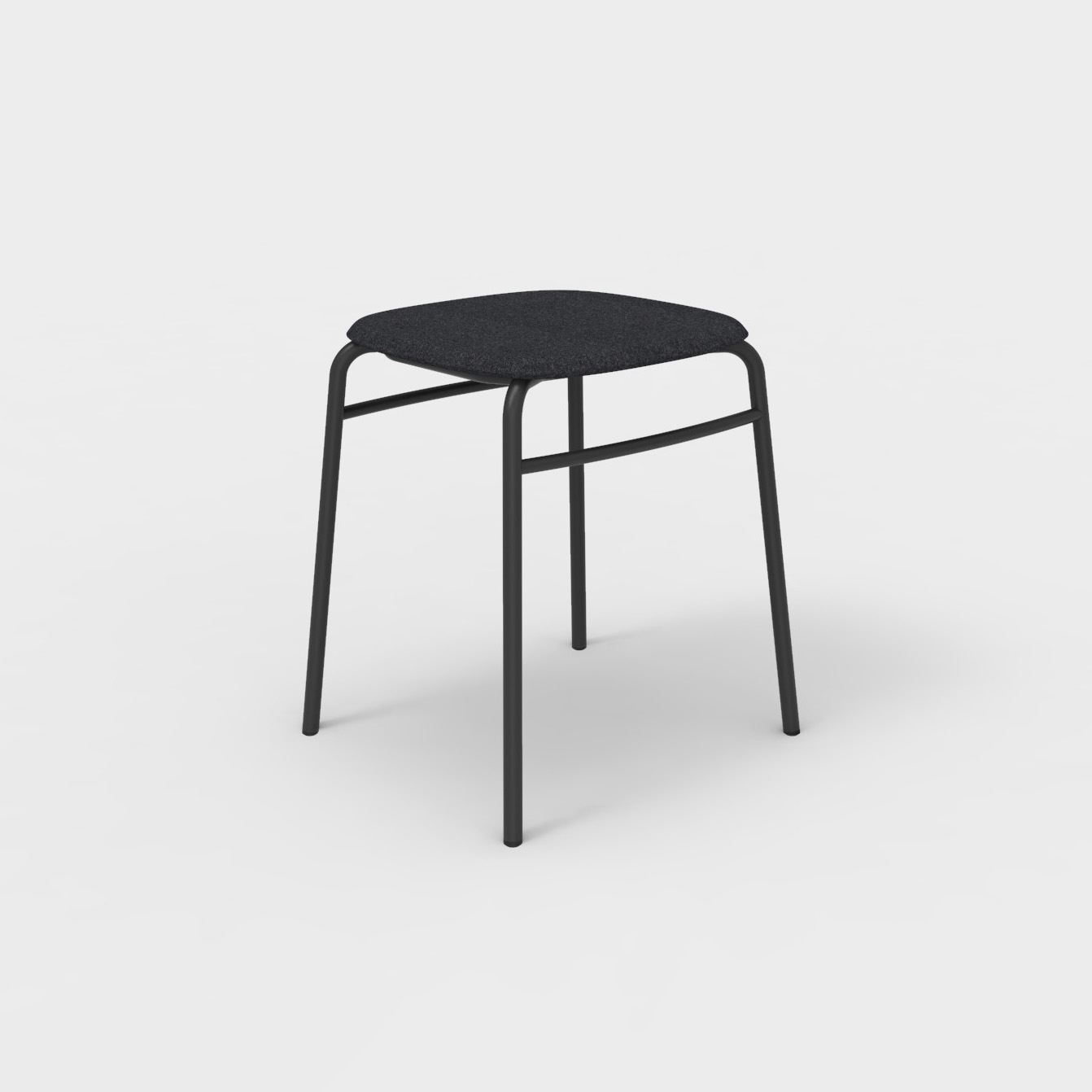 Produkt Twist PET Felt Stack Stool Uphostered des Herstellers De Vorm anzeigen