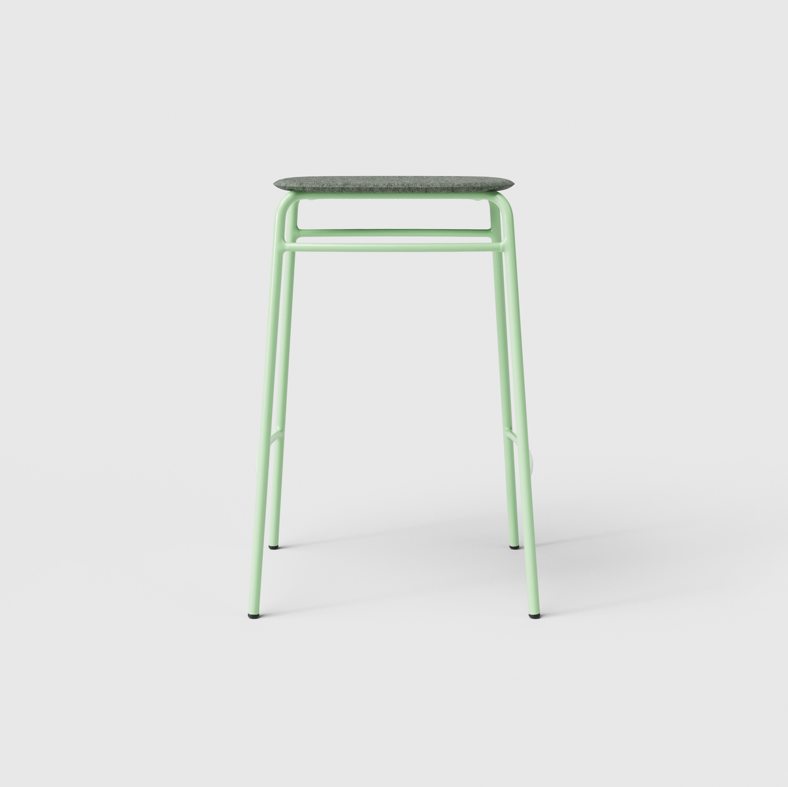 Twist PET Felt Counter Stool