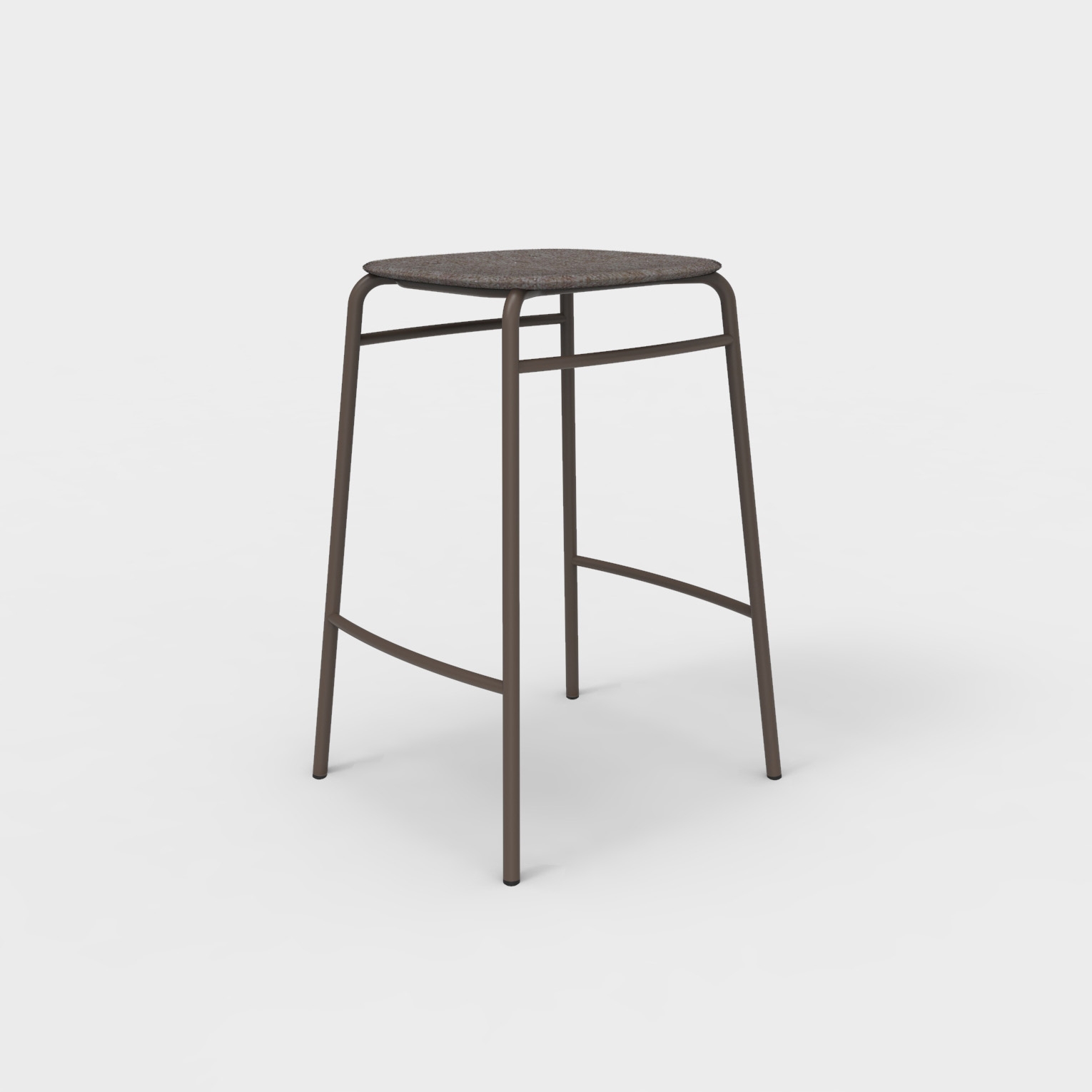Twist PET Felt Counter Stool