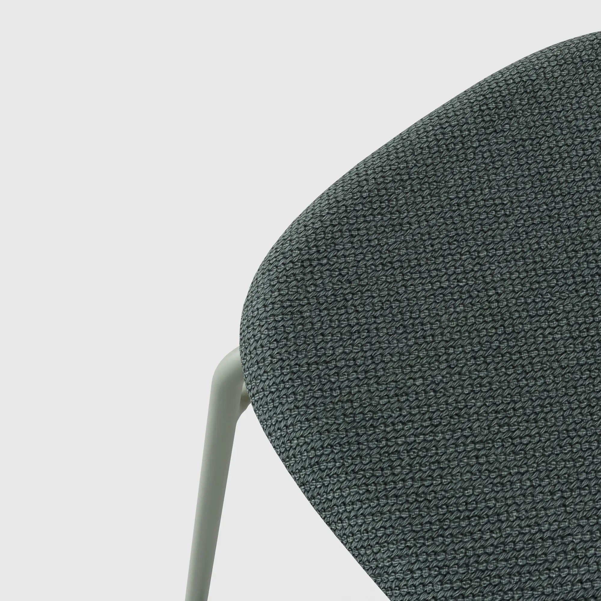 De Vorm - Twist PET Felt Counter Stool Upholstered