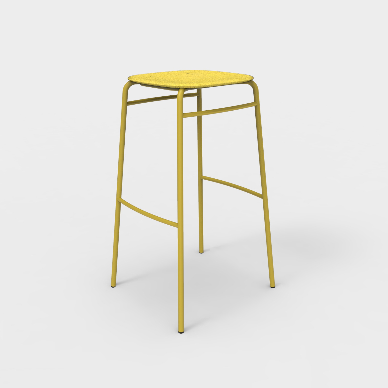 Twist PET Felt Bar Stool