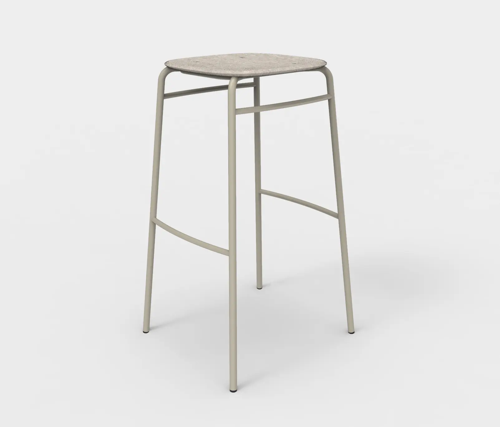 De Vorm - Twist PET Felt Bar Stool