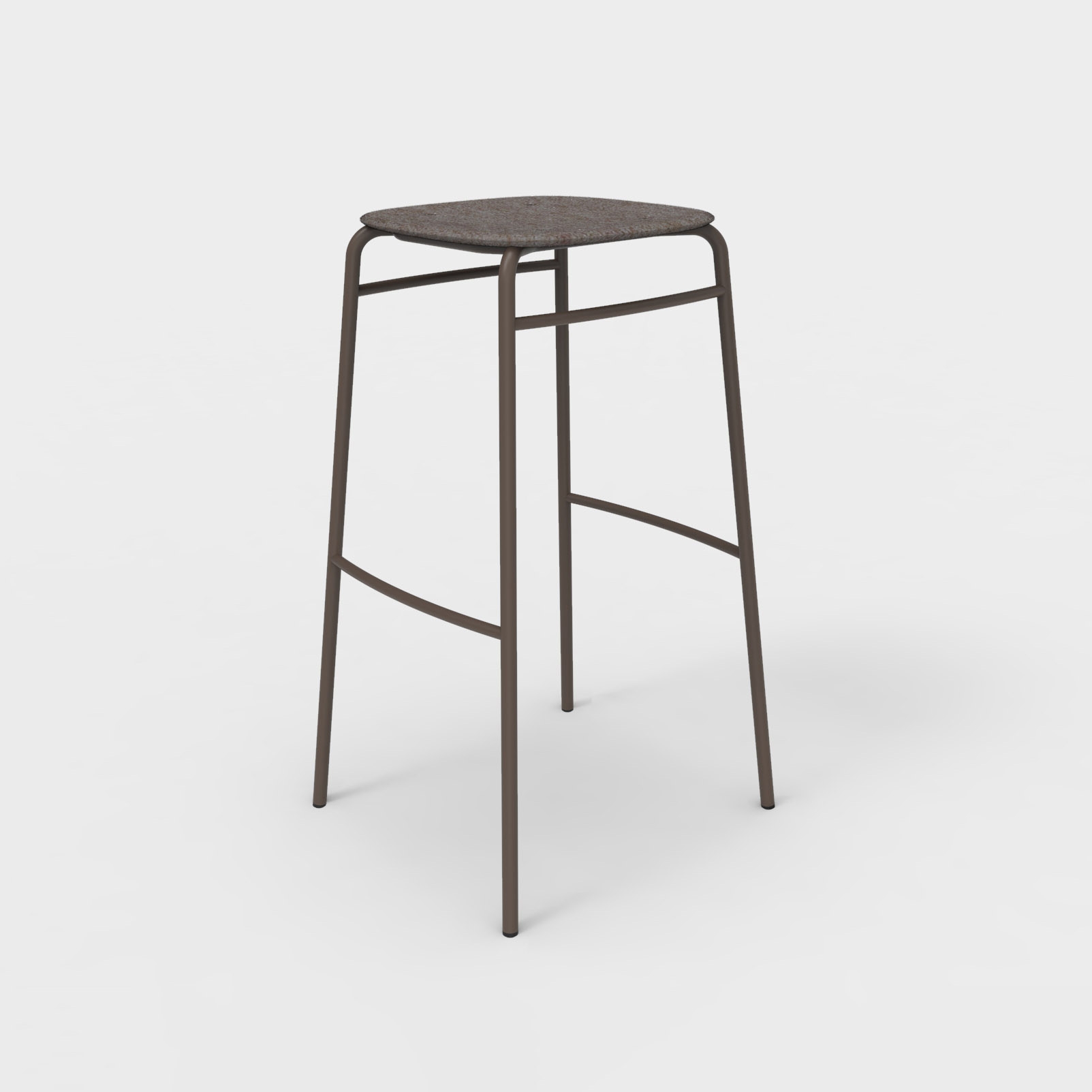 Twist PET Felt Bar Stool
