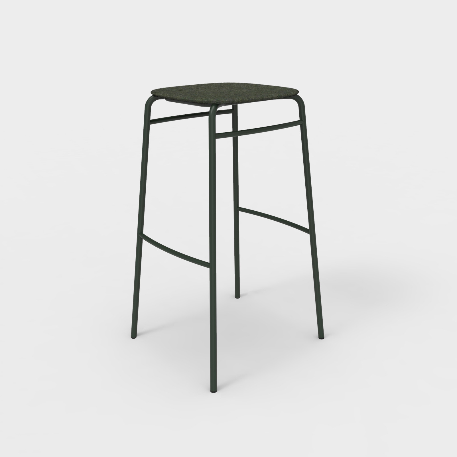 Twist PET Felt Bar Stool
