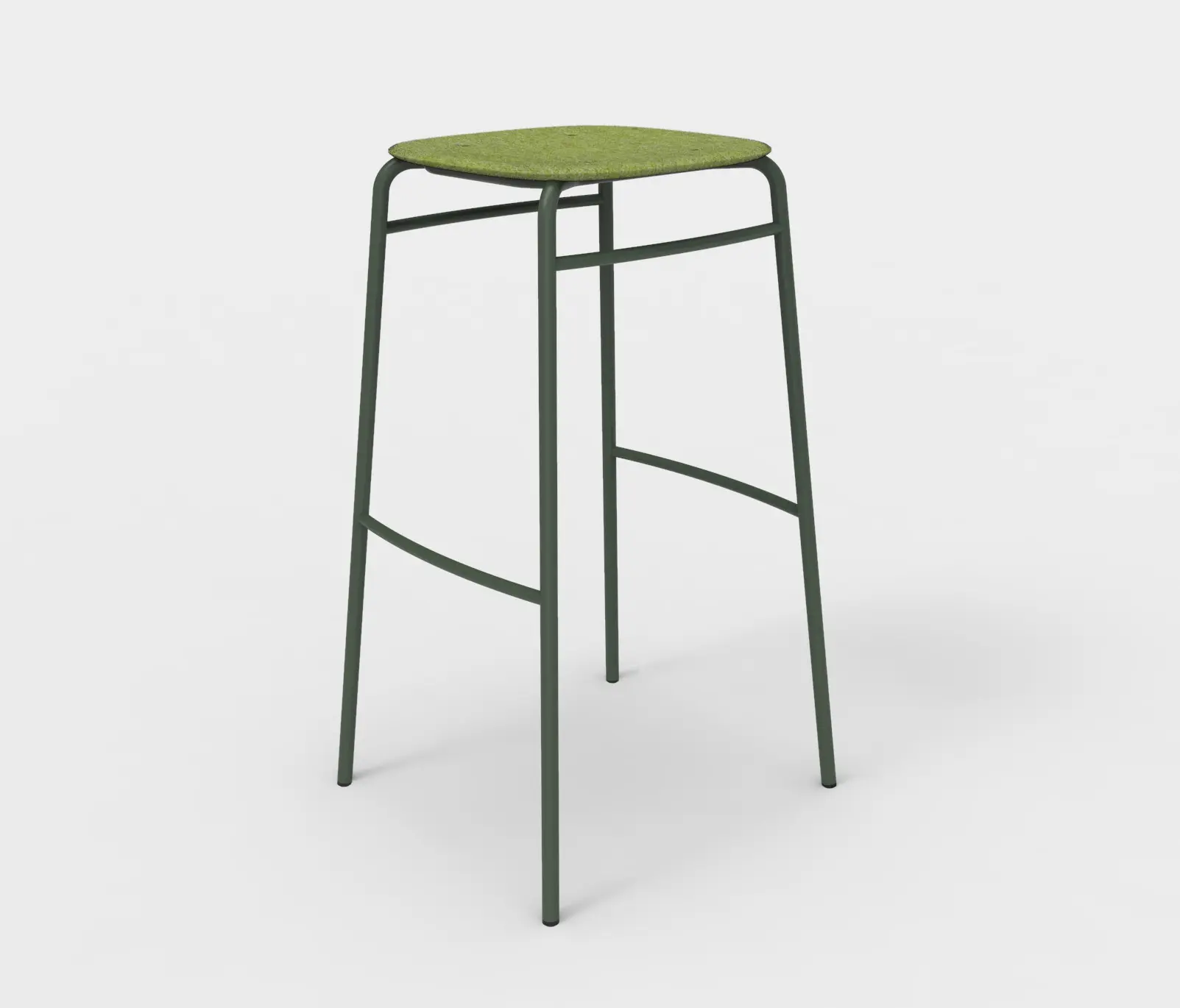 De Vorm - Twist PET Felt Bar Stool