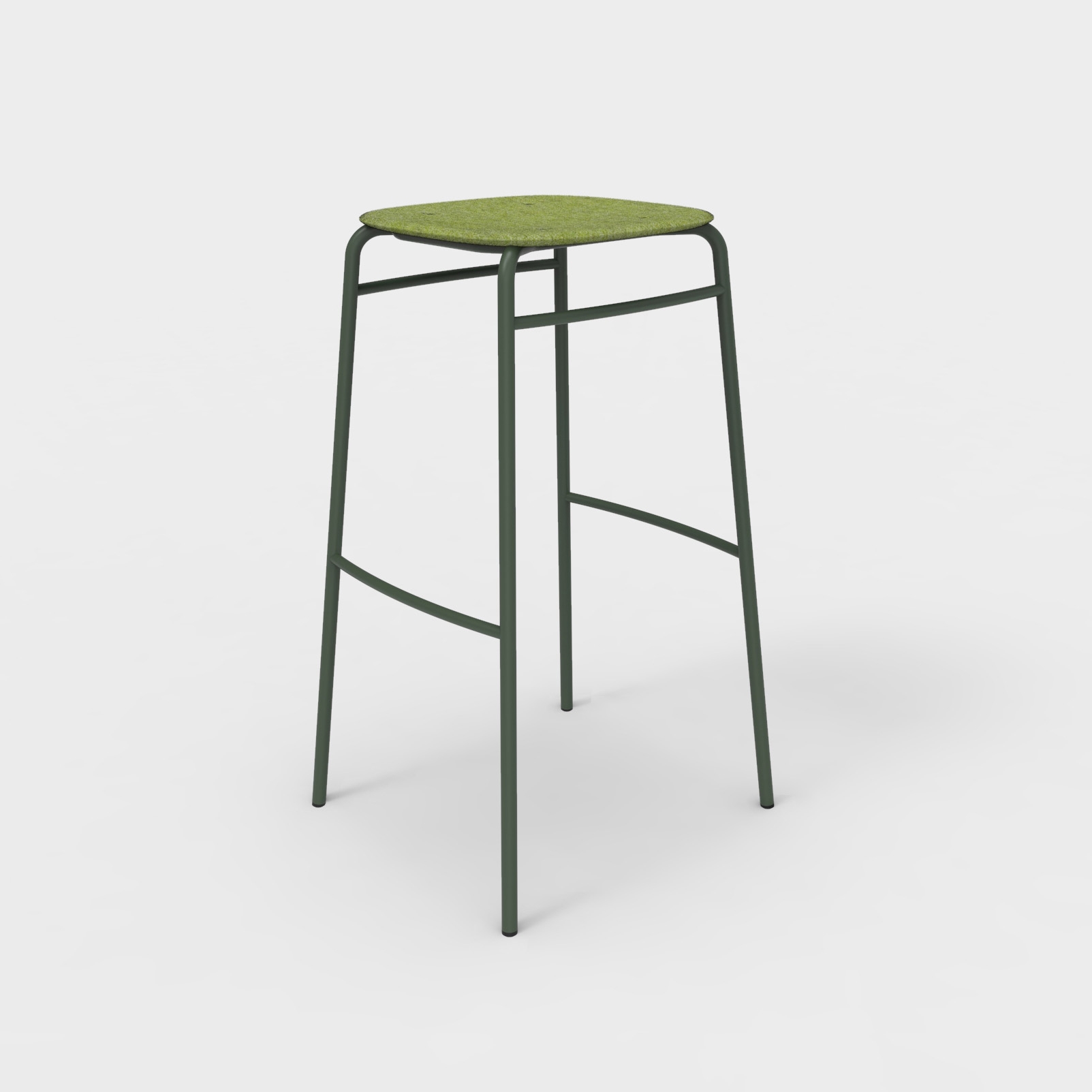 Twist PET Felt Bar Stool