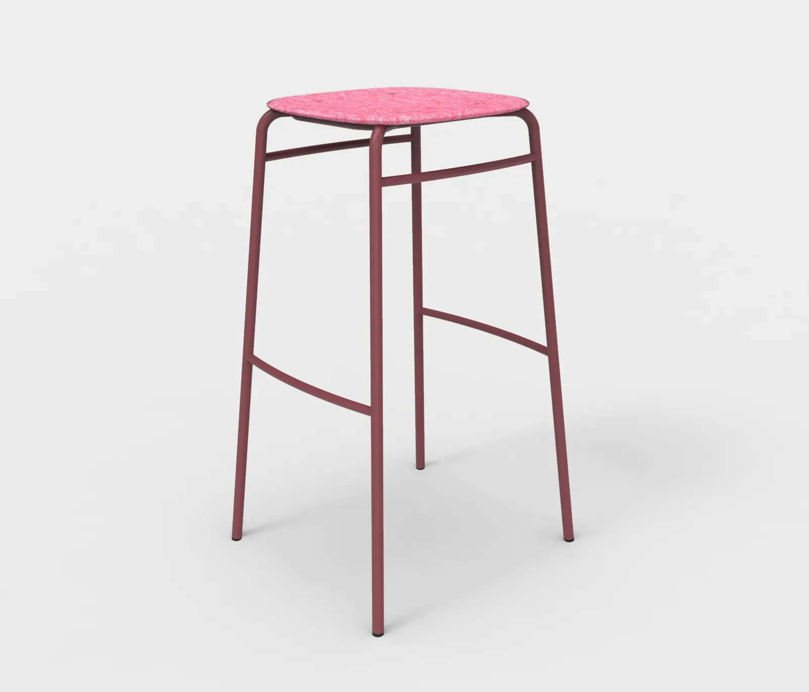 De Vorm - Twist PET Felt Bar Stool