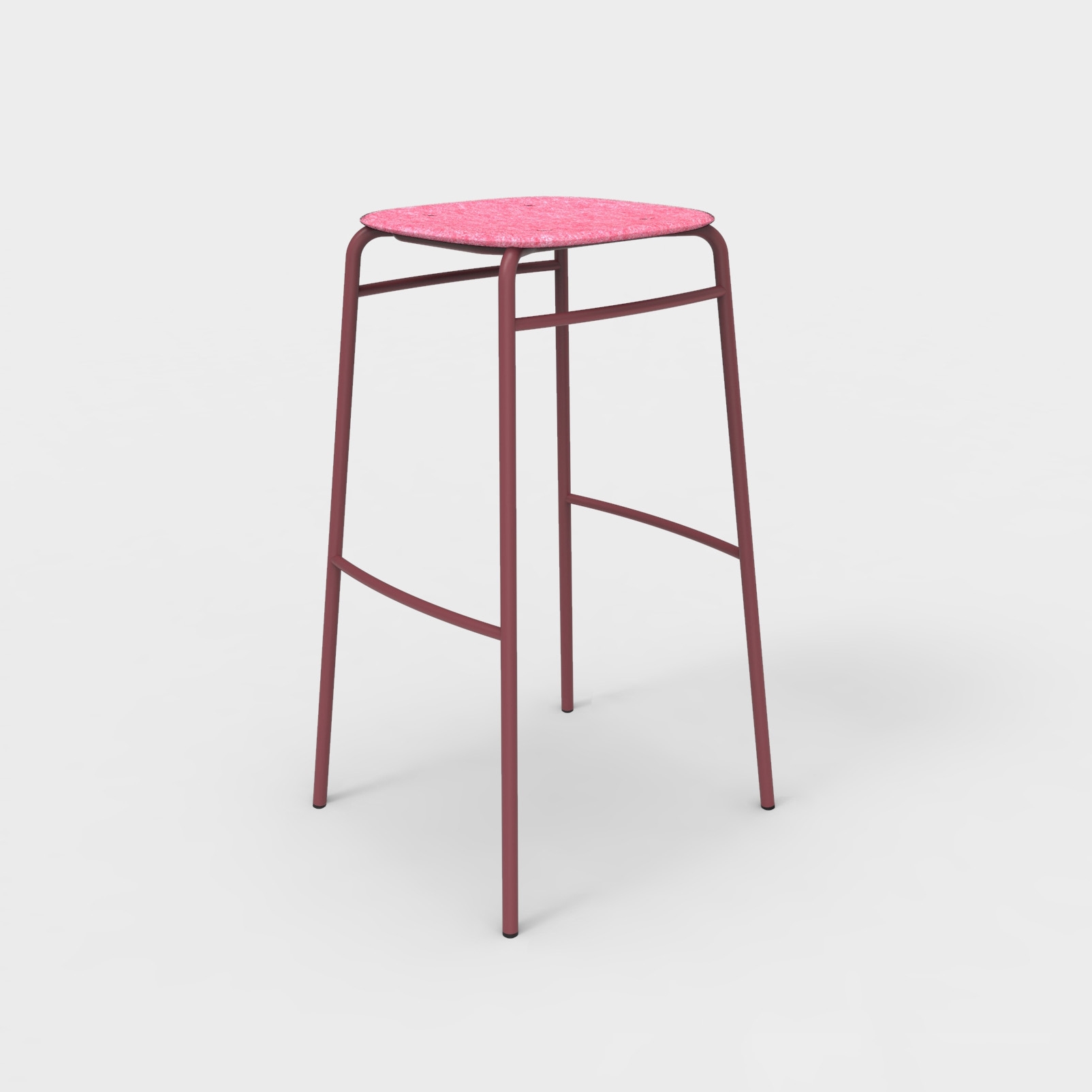 Twist PET Felt Bar Stool