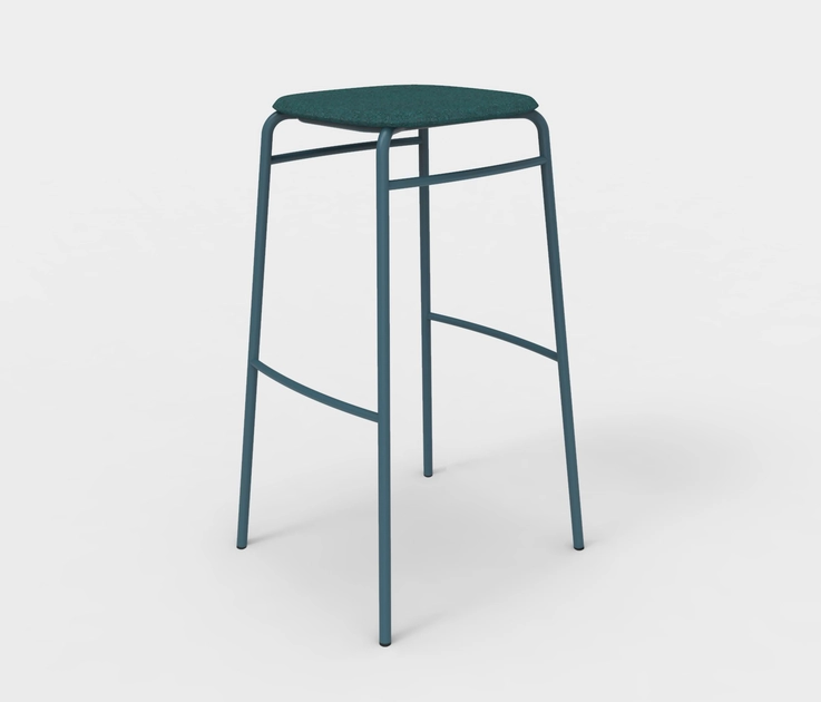 TWIST PET FELT BAR STOOL UPHOLSTERED - Bar stools from De Vorm | Architonic
