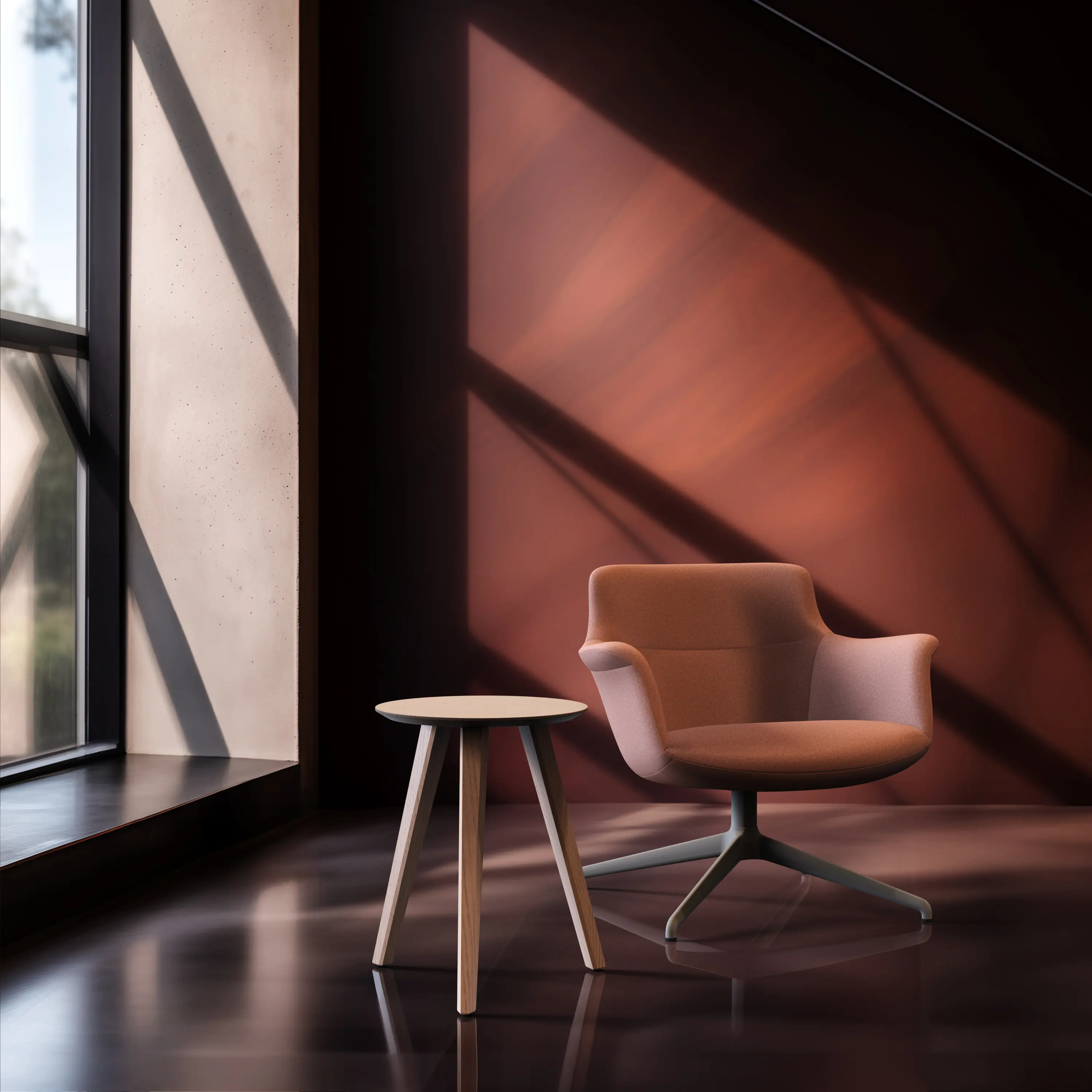 B&T Design - Woodplate Low Table