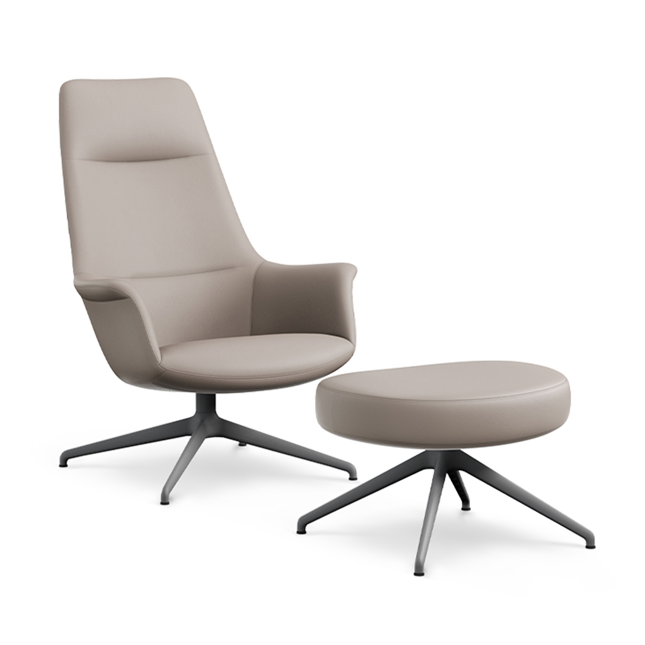Display product Rego Lounge - Pouf from manufacturer B&T Design