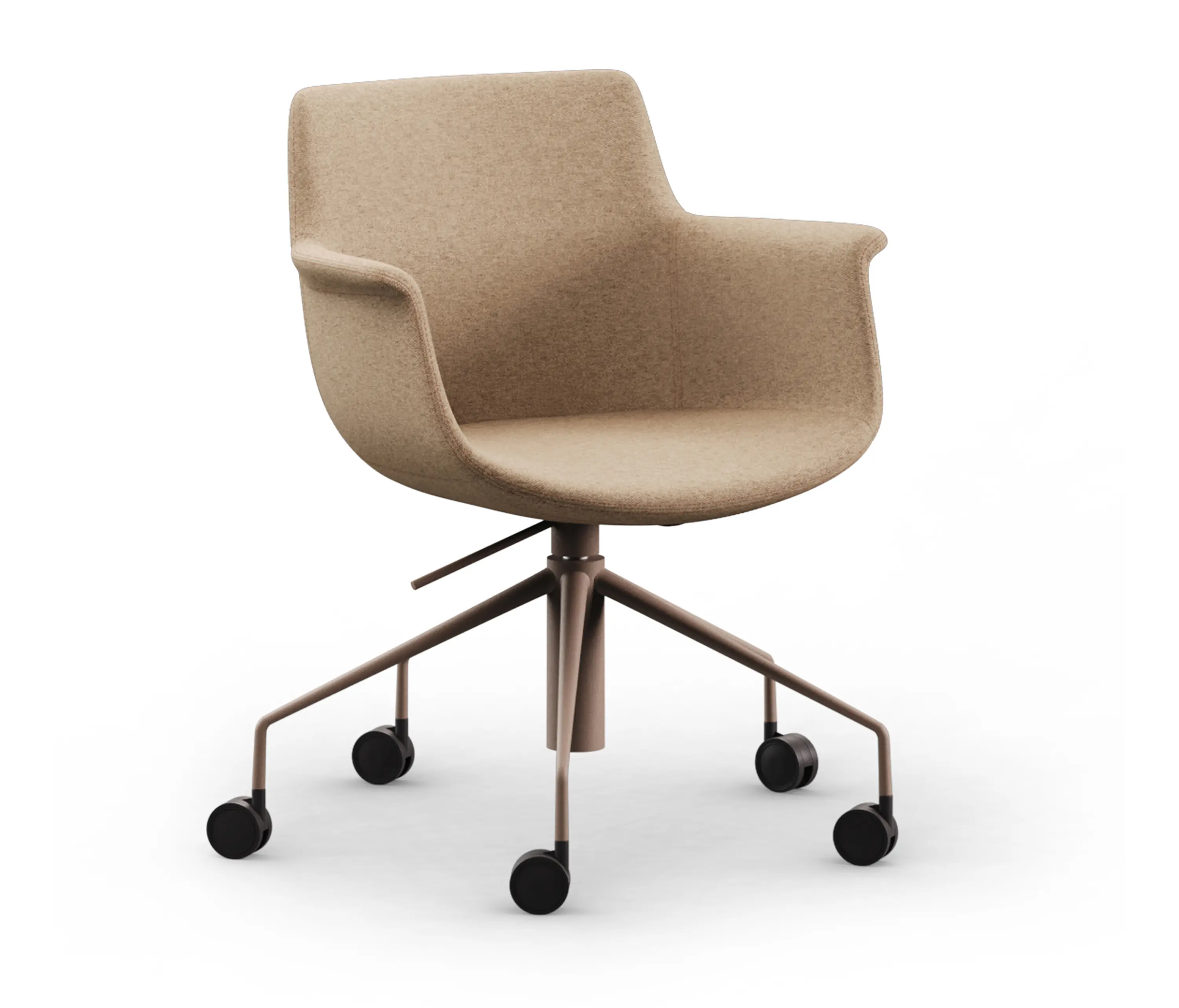 B&T Design - Rego - 5 Prong Spider Office with Castors