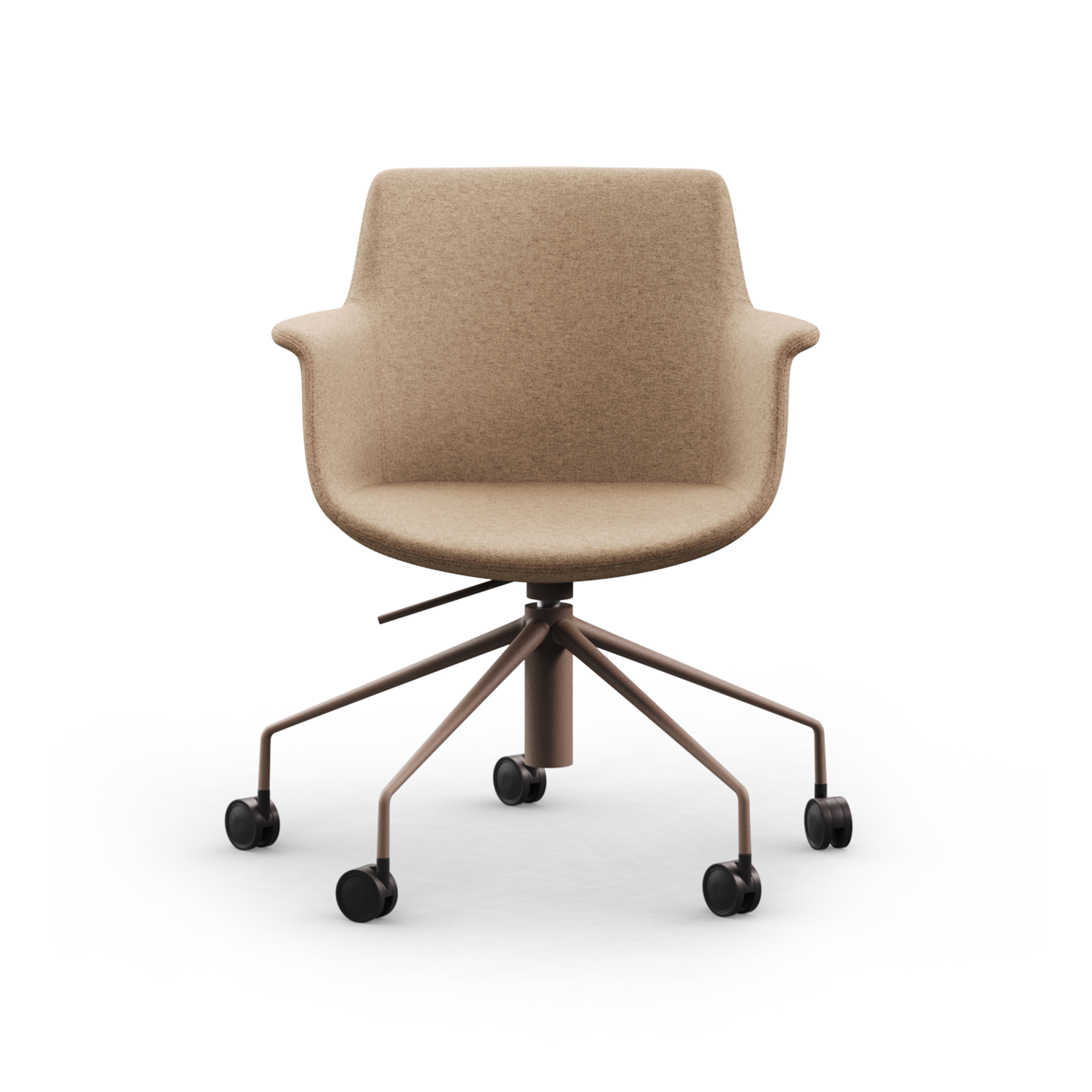 Display product Rego - 5 Prong Spider Office with Castors from manufacturer B&T Design