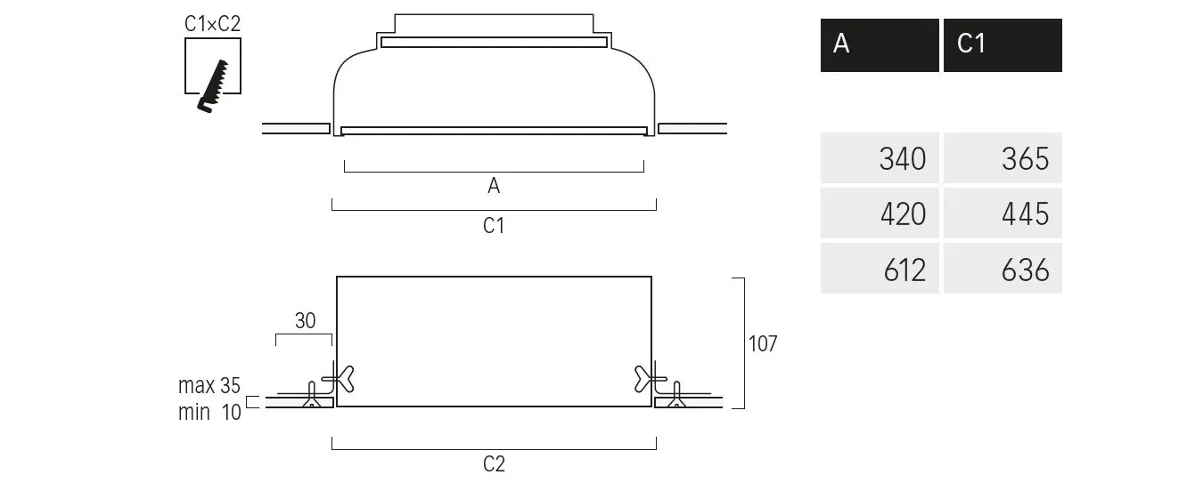 Lightnet - Cubic Max M2 | Recessed Frameless