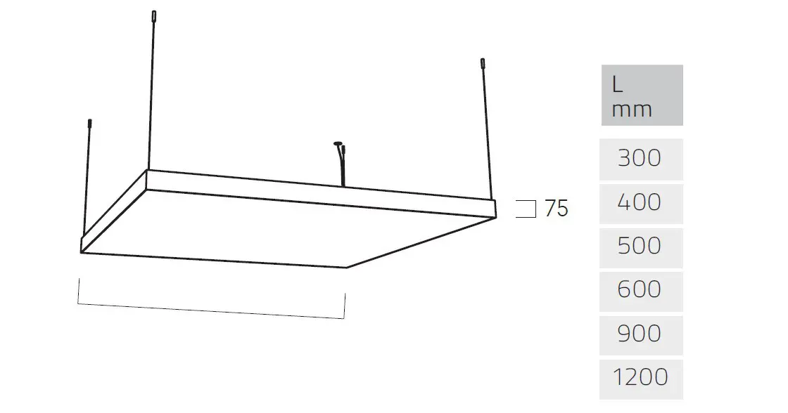 Lightnet - Cubic Max G2/P2 | Suspended