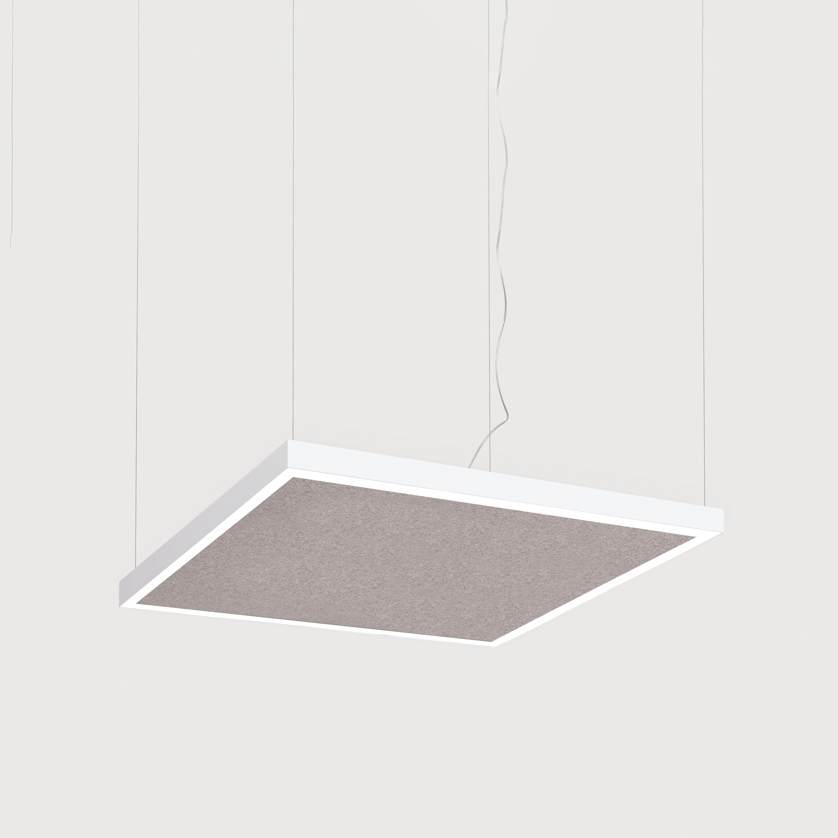 Display product Matric Square Acoustic GX/RX | System 40mm Suspended from manufacturer Lightnet