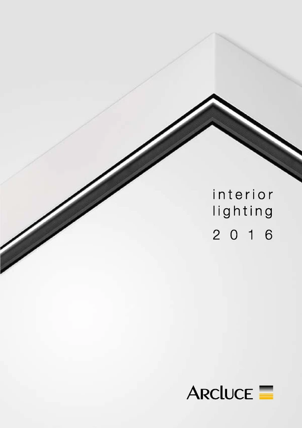 Image d’aperçu du fichier Arcluce - Interior Lighting 2016