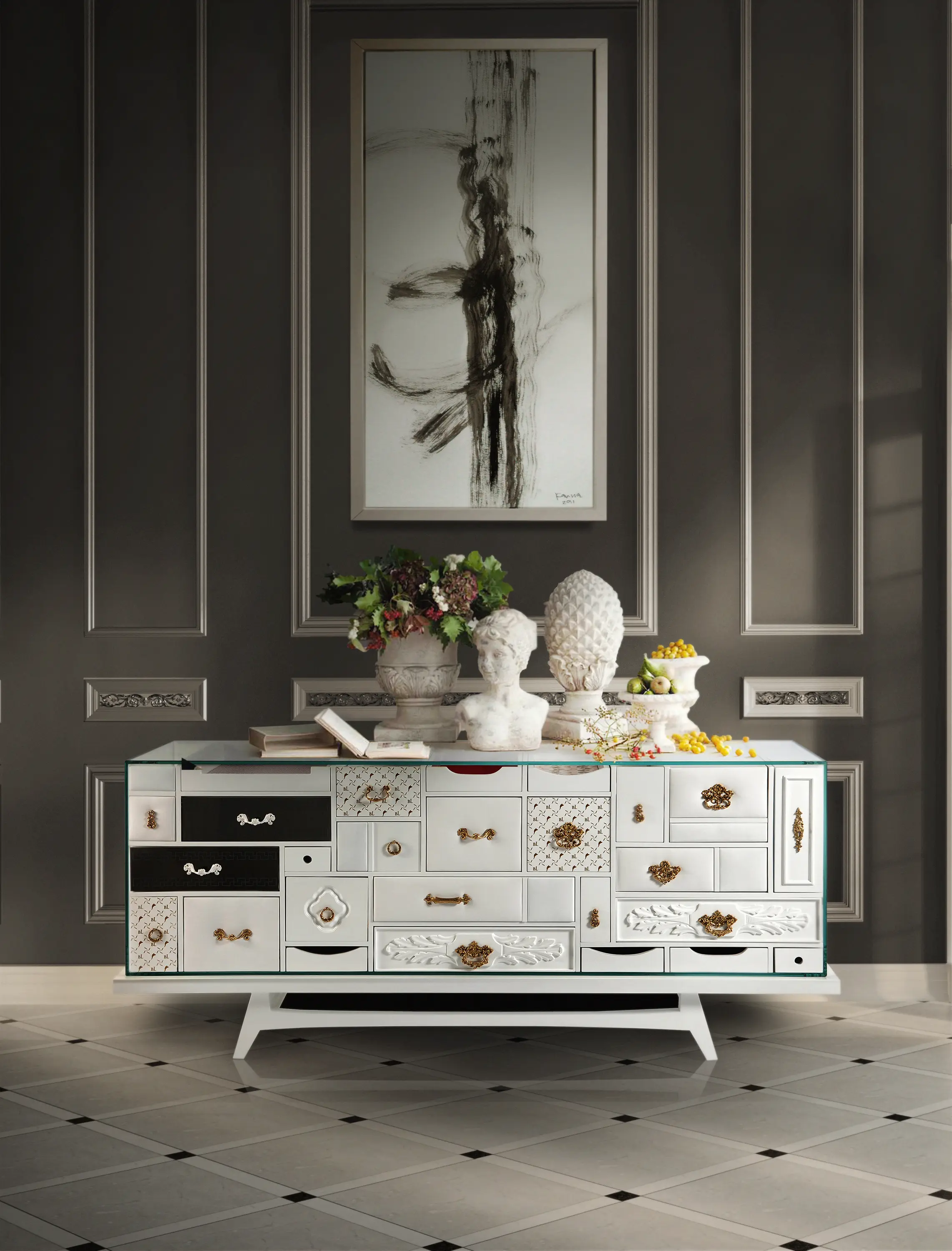 Boca do lobo - Mondrian sideboard
