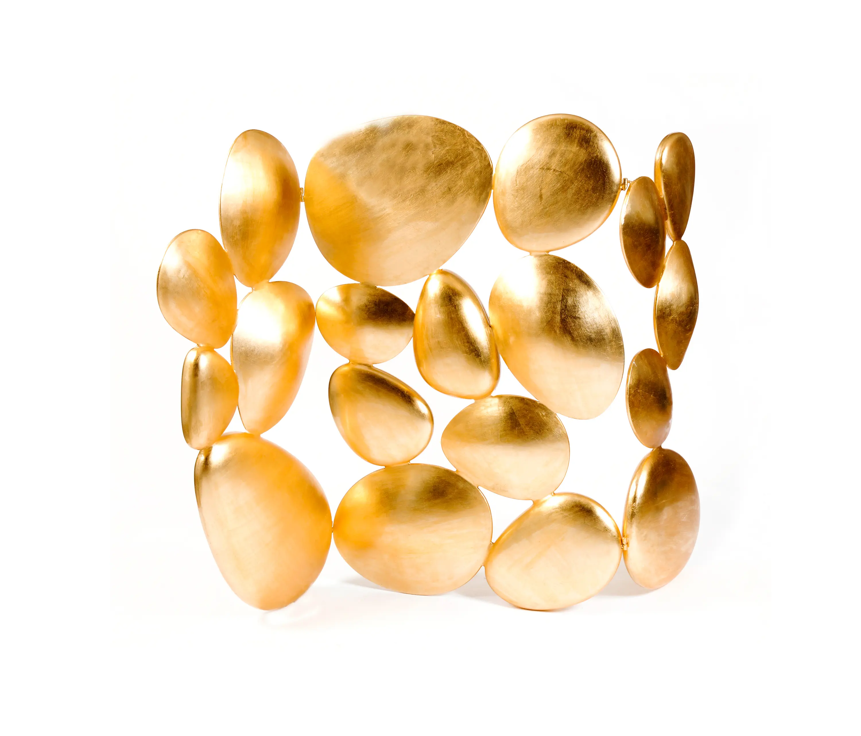 Boca do lobo - Gold folding screen