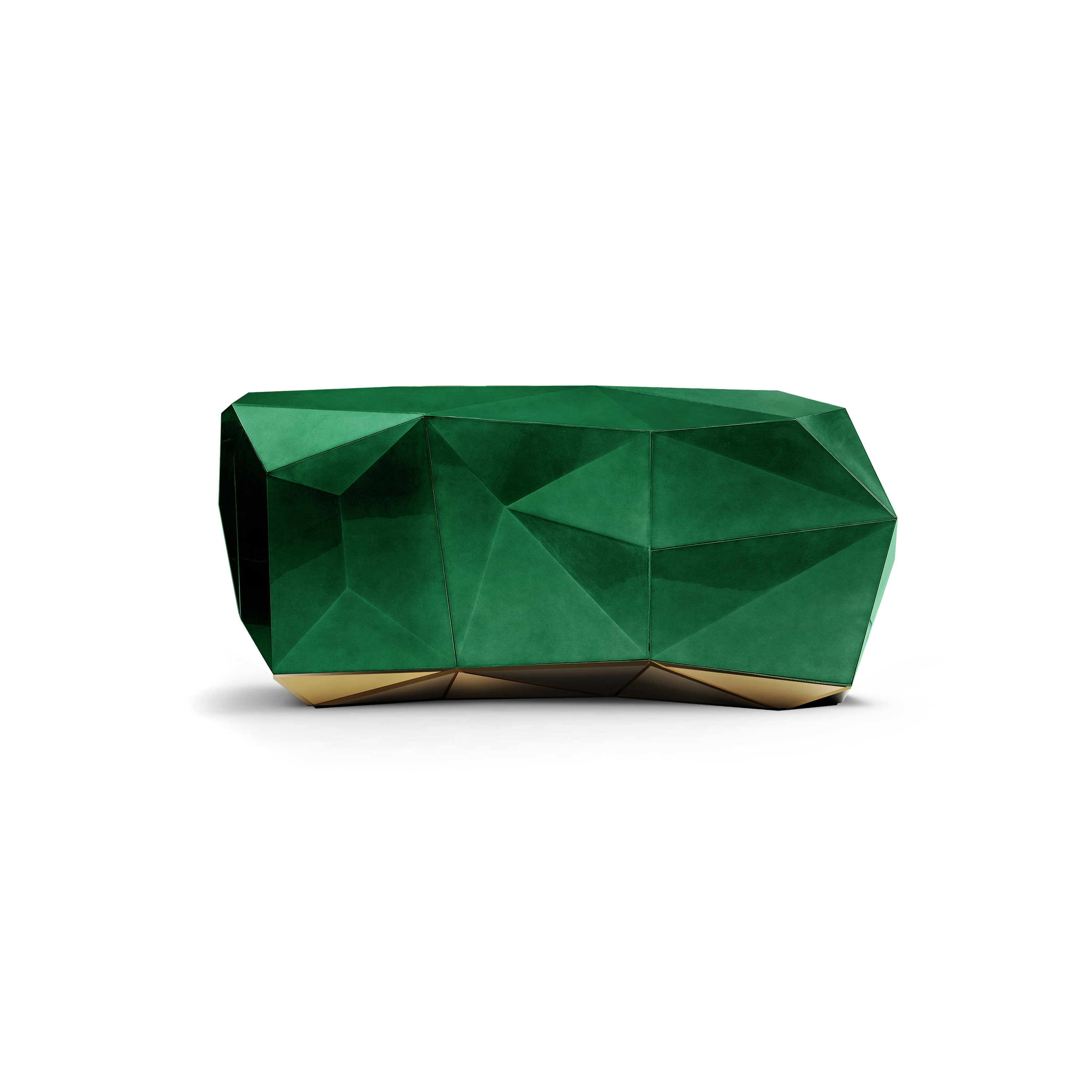Diamond green emerald sideboard