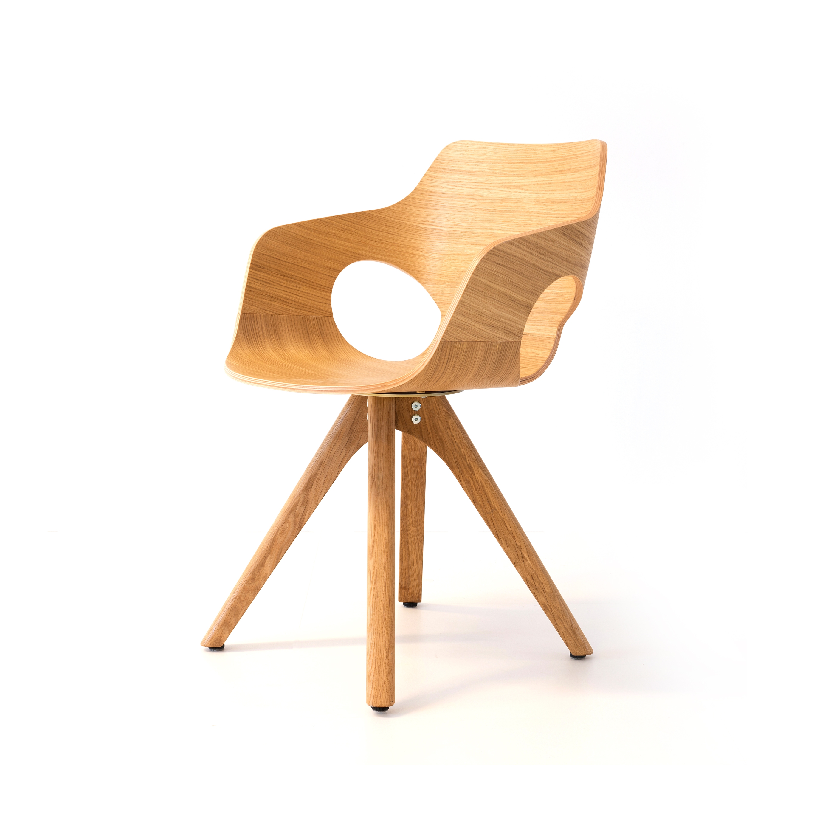 Curved Solid Chair