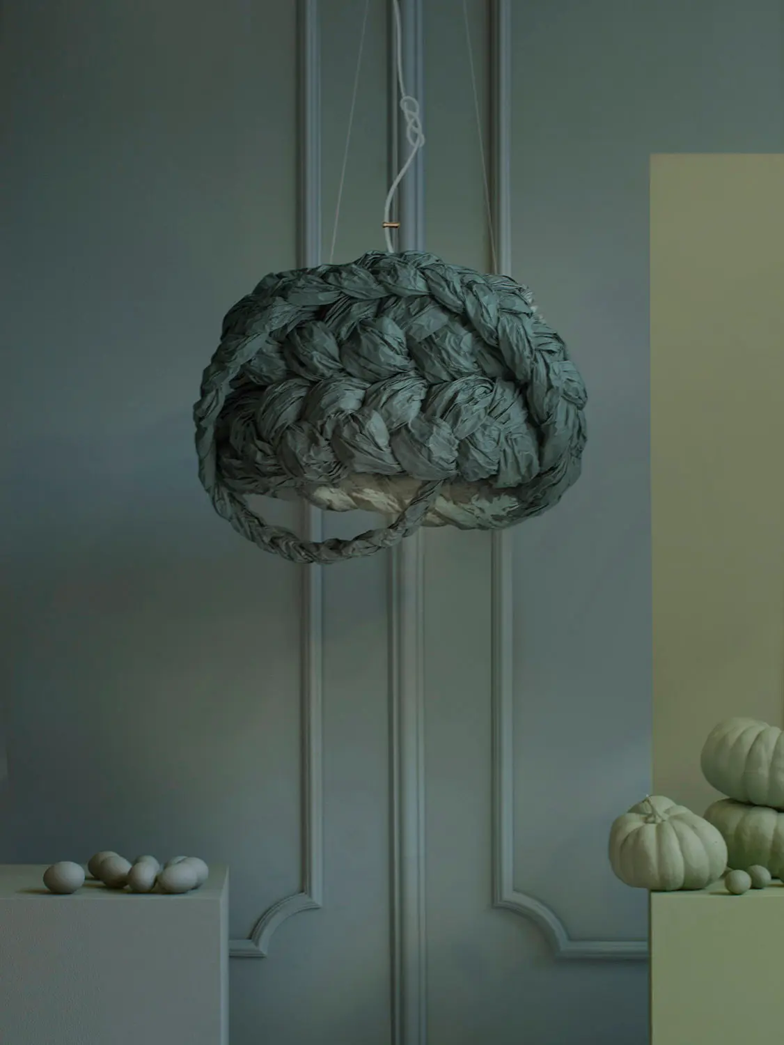 mammalampa - BRIDE sospensione grande turchese