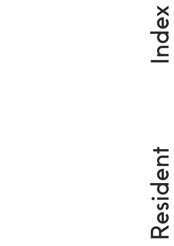 Preview image for the file Resident Index