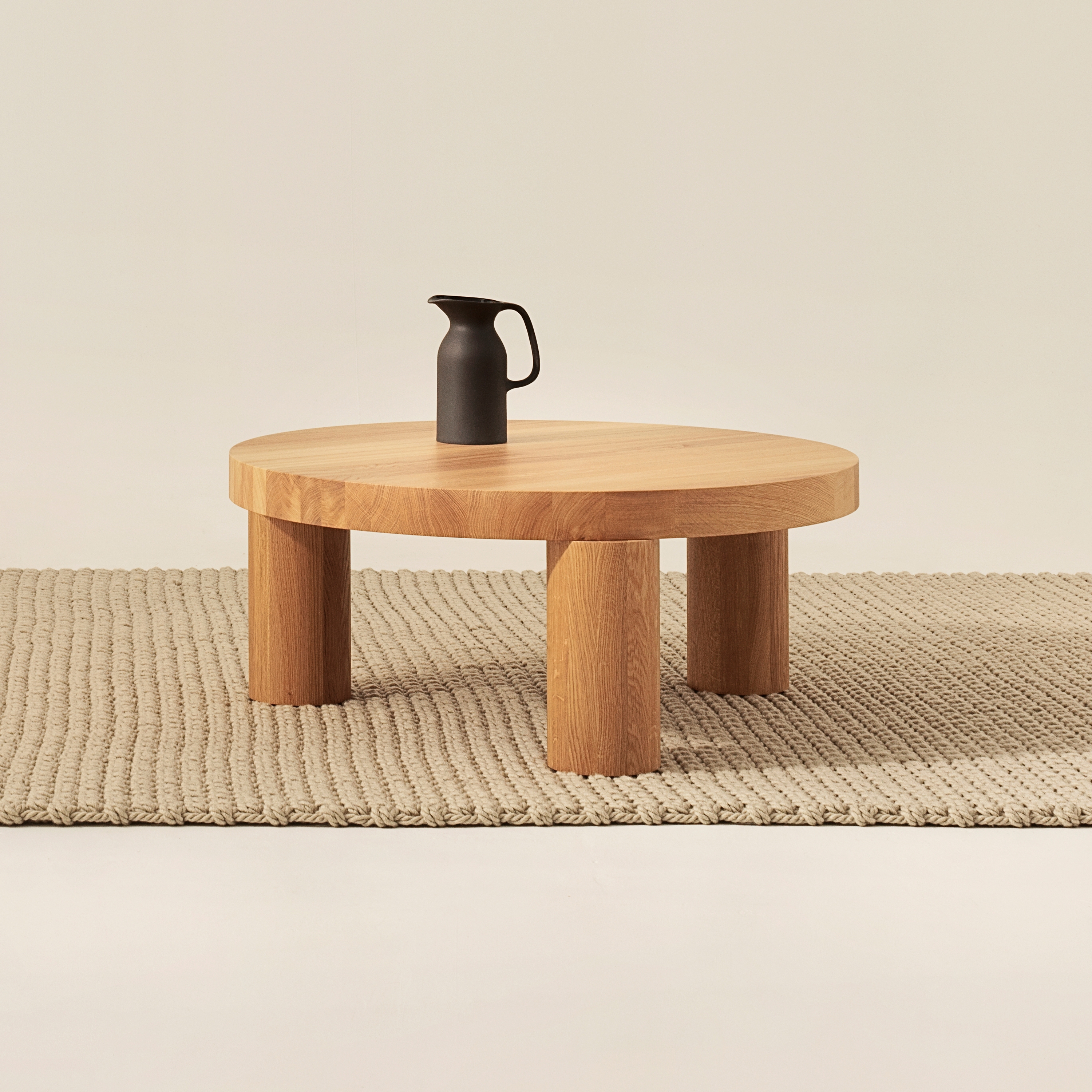 Offset Coffee Table - Natural