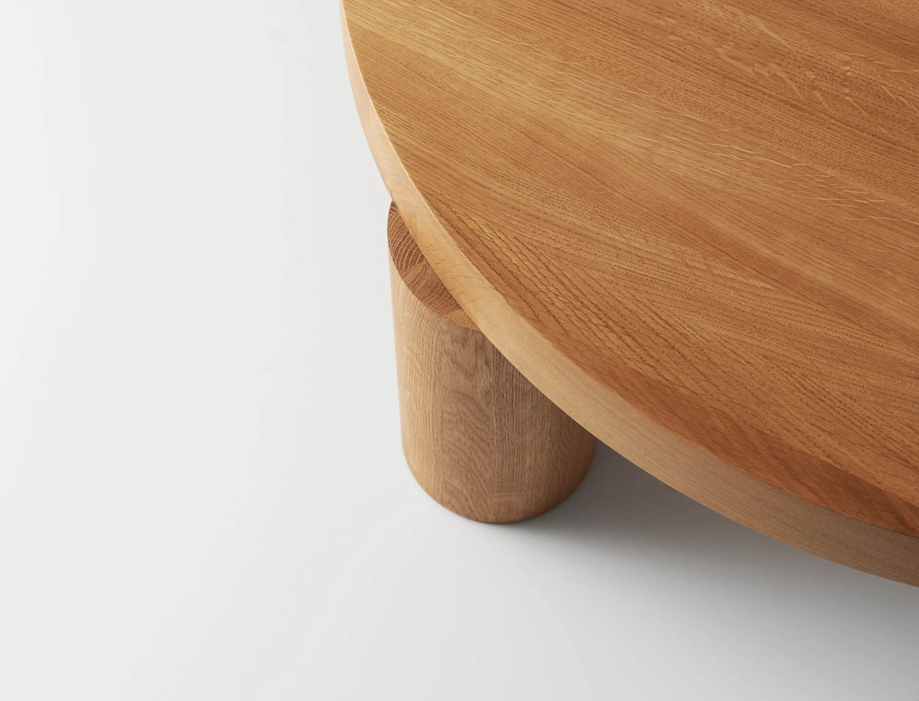 Resident - Offset Coffee Table - Natural